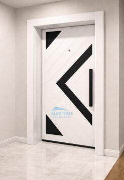 Çift Renk Çelik Kapı Modeli ALB-0080